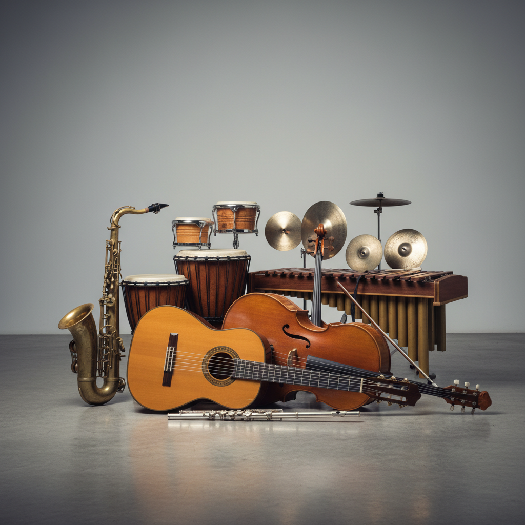 Muzikos instrumentų gidas: visos klasės ir jų ypatybės