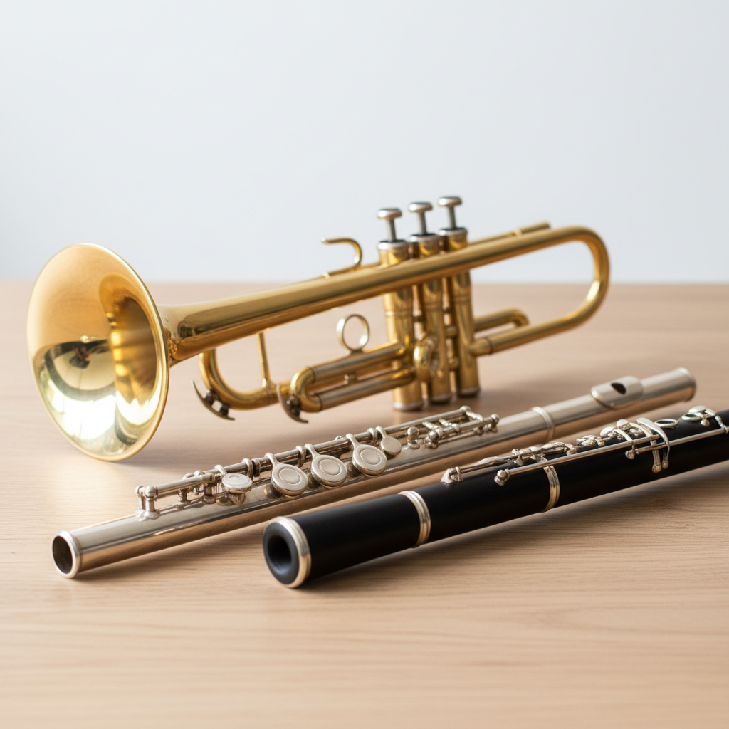 Pučiamieji instrumentai: svarbiausi pavadinimai pradedantiesiems